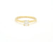 Bague 54 Bague solitaire - Diamant 0,51 ct en or jaune 14 kt 58 Facettes 12121