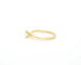Bague 54 Bague solitaire - Diamant 0,51 ct en or jaune 14 kt 58 Facettes 12121