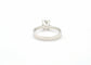 Bague 50 Solitaires - Bague en or blanc 18 kt avec diamant 0,52 ct 58 Facettes 8705