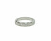 Bague Bague rivière en or blanc 18 kt avec diamants 0,43 ct 58 Facettes 7277