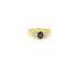 Bague Bague Damiani en or jaune avec saphir 58 Facettes 10314
