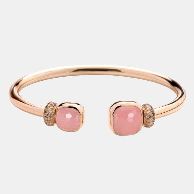 Bracelet Nudo Or rose Calcédoine 9.5ct