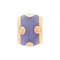 Bague 50 Bague « Tank » en or rose 750 ornée d’un jade lavande 58 Facettes 34753
