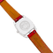 Montre Hermès Cape Cod Tonneau - Montre en acier et diamants sur cuir 58 Facettes 34299