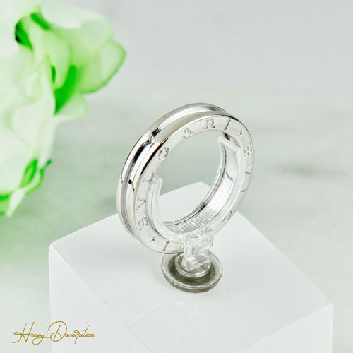 Bague 58.5 Bvlgari B.Zero1 - Bague en or blanc 750 58 Facettes 2157