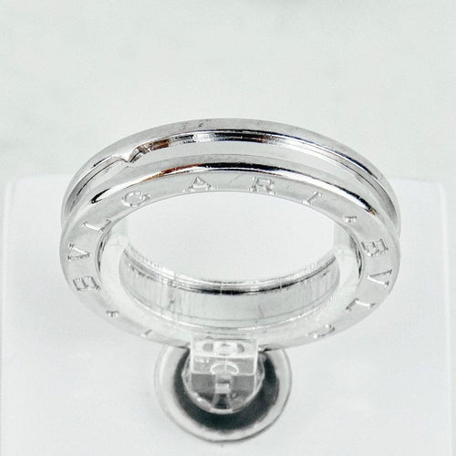 Bague 58.5 Bvlgari B.Zero1 - Bague en or blanc 750 58 Facettes 2157