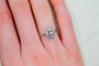 Bague 50 Bague Art Déco - Bague en or blanc 18 carats et diamant 58 Facettes 3766
