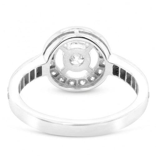 Bague 55 Boucheron Ava - Bague en or gris et diamants 58 Facettes 61E00419