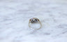 Bague 51.5 Bague Art Déco carrée en or blanc 18kt et diamants 58 Facettes