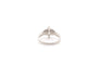 Bague 53 Bague en platine avec diamant navette et diamants baguette 58 Facettes 24035 / 24036