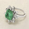Bague Bague Emeraude Colombie et Diamants 58 Facettes OC-61300090