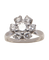 Bague 50 FASTE - Bague marguerite en or blanc 18K et diamants 58 Facettes BO220704/FASTE