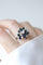 Bague 58.5 Bague cocktail monture fil en or blanc 18kt, saphirs et diamants 58 Facettes