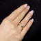 Bague 51 Bague jonc bombée en or jaune 750 et diamants 58 Facettes OC-61E00511
