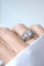 Bague 56 Mauboussin - Bague dôme en platine et diamant coussin 1,57 ct 58 Facettes