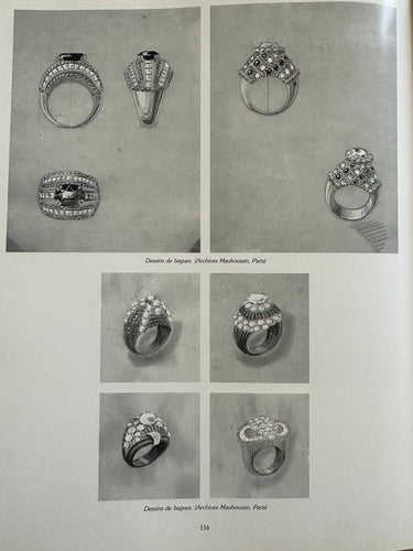 Bague 56 Mauboussin - Bague dôme en platine et diamant coussin 1,57 ct 58 Facettes