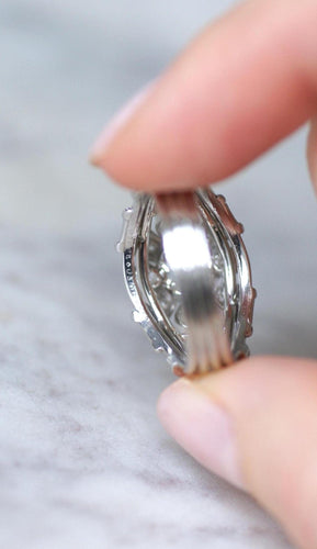 Bague 56 Mauboussin - Bague dôme en platine et diamant coussin 1,57 ct 58 Facettes