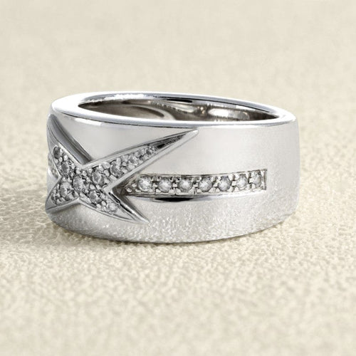 Bague 52 Mauboussin Étoile Divine - Bague en or gris 750 et diamants 58 Facettes OC-61E00517