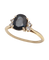 Bague 50 Splendeur - Bague épaulée en or jaune 18K avec saphir et diamants 58 Facettes BO230072/SPLENDEUR