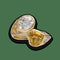 Bague 52-53 Bague Toi & Moi – Diamant 1,80 ct & Saphir Jaune Cœur 2,00 ct – Or Jaune 18k – Entourage Diamants & Saphirs – Taille 52–53 58 Facettes FB11196