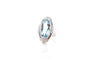 Bague 53 Bague vintage aigue-marine et diamants en or blanc 18k 58 Facettes 25980