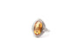 Bague 54 Bague en platine avec topaze naturelle 7,03 ct et diamants 58 Facettes 26061-25649b