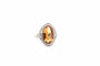 Bague 54 Bague en platine avec topaze naturelle 7,03 ct et diamants 58 Facettes 26061-25649b