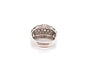 Bague 53 Bague vintage en or blanc 18k et diamants 58 Facettes 27237