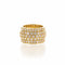 Bague 54 Cartier Nigeria - Bague en or jaune 18 carats et diamants 58 Facettes 2.19342