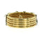 Bague 56 Bague motif corde en or jaune 18 carats et diamants 58 Facettes