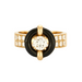 Bague 54.5 MAUBOUSSIN - BAGUE VINTAGE ONYX DIAMANTS 58 Facettes 32600205