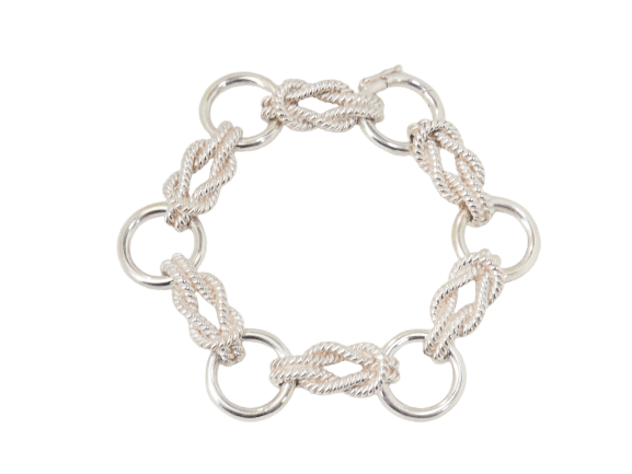 Bracelet Hermès Audierne - Bracelet en argent 925 58 Facettes 33488