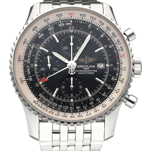 Montre Breitling Navitimer World - Montre automatique en acier A24322 58 Facettes BTL/NVT/062