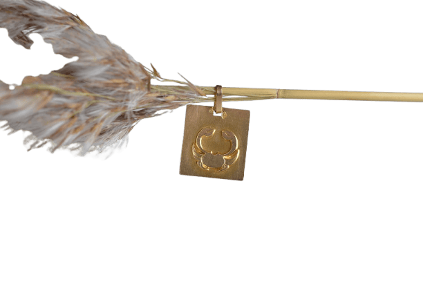 Pendentif Pendentif signe astrologique Cancer en or jaune 58 Facettes Ref995