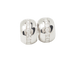 Boucles d'oreilles Boucles d’oreilles créoles en or blanc 18 ct et diamants 58 Facettes 33349