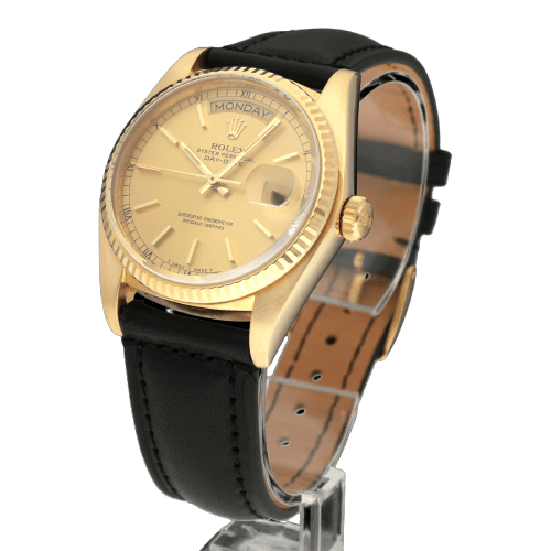 Montre Rolex Day-Date 36 - Montre automatique réf. 18038 en or jaune (1983) 58 Facettes ROL/DDT/020