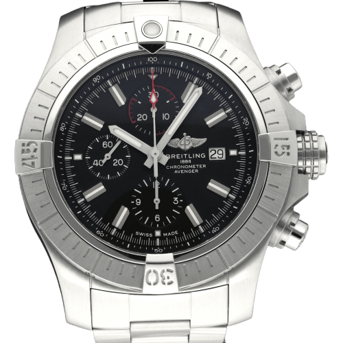 Montre Breitling Super Avenger - Montre automatique A13375 en acier (2020) 58 Facettes BTL/AVG/058