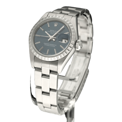 Montre Rolex Oyster Perpetual Lady-Date - Montre femme réf. 69240 acier 26 mm 58 Facettes ROL/LDJ/571