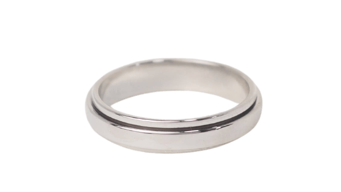 Bague 62 Piaget Possession - Alliance en or blanc 18 kt à anneau tournant 58 Facettes 32996
