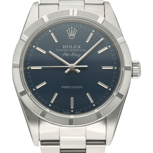 Montre Rolex Air-King Precision - Montre acier réf. 14010 (2001) avec boîte et papiers 58 Facettes ROL/AIK/202