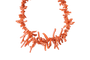 Collier Collier branches de corail naturel en or rose 18k 58 Facettes