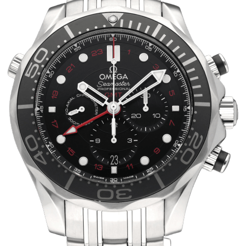 Montre Omega Seamaster Diver 300 M GMT - Montre 44 mm acier 58 Facettes OMG/SEA/322