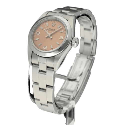 Montre Rolex Oyster Perpetual Lady 76080 - Montre 26 mm en acier 58 Facettes ROL/OOP/198