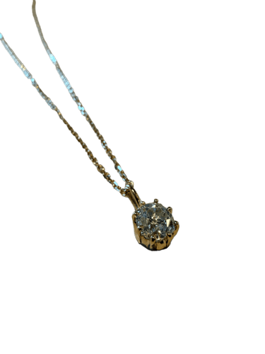 Pendentif Pendentif diamant taille ancienne 1,31 ct en or 18K 58 Facettes