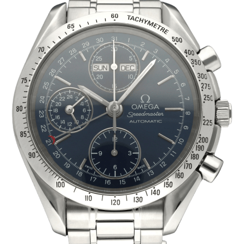 Montre Omega Speedmaster Day-Date - Montre acier 39 mm réf. 3521.80.00 (1997) 58 Facettes OMG/SPE/529