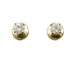 Boucles d'oreilles Boucles d'oreilles puces en or jaune et diamants 58 Facettes A10509