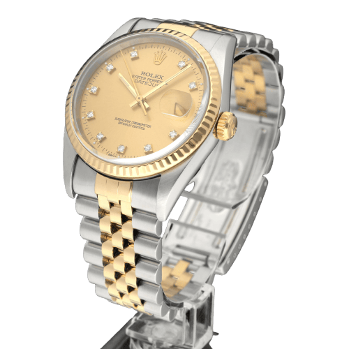 Montre Rolex Datejust - Montre 16233G 36 mm en acier et or (1994) 58 Facettes ROL/DJ1/1222