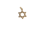 Pendentif Pendentif étoile de David en or jaune 18k 58 Facettes Ref2059