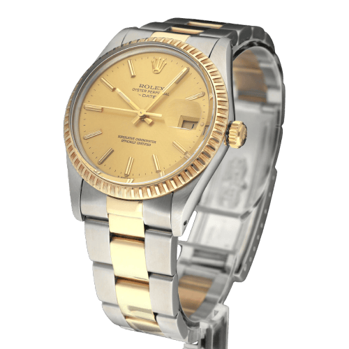 Montre Rolex Oyster Perpetual Date 15053 - Montre automatique 34 mm 58 Facettes ROL/OPD/263
