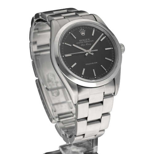 Montre Rolex Air-King Precision - Montre automatique réf. 14000 acier, 34 mm (1997) 58 Facettes ROL/AIK/200